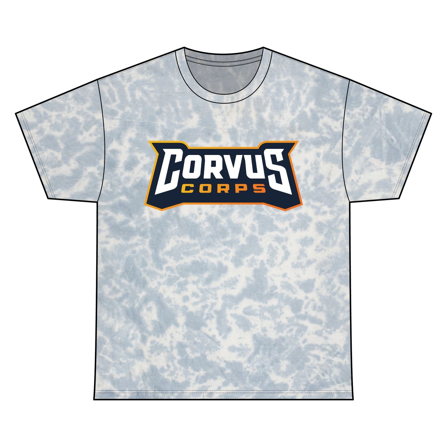 Tie Dye Corvus Corps Cotton Tee