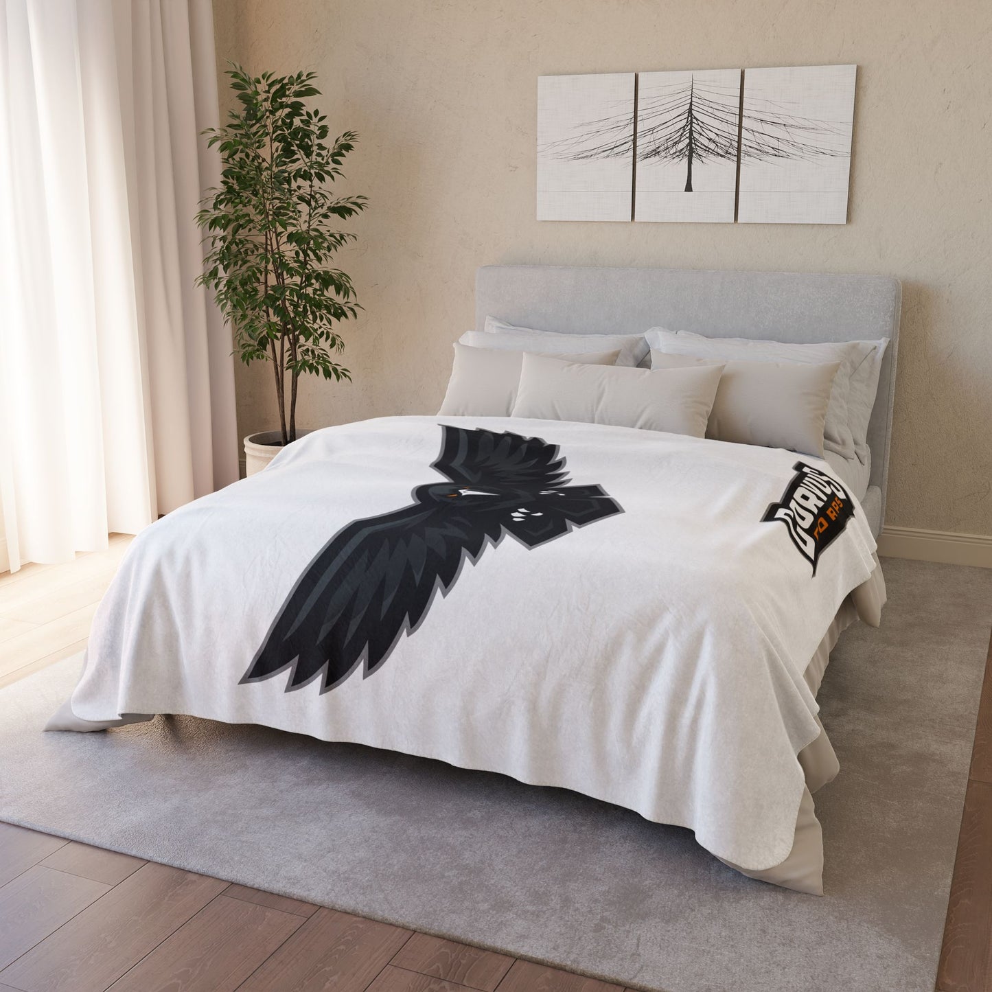Corvus Corps Fleece Sherpa Blanket