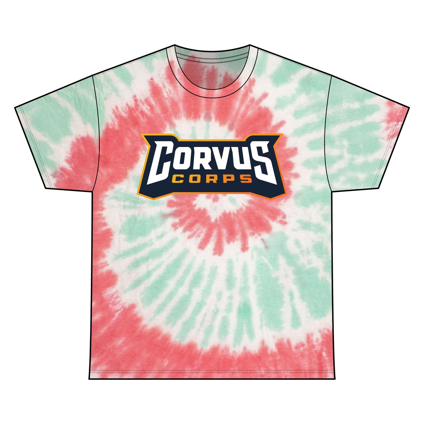 Tie Dye Corvus Corps Cotton Tee