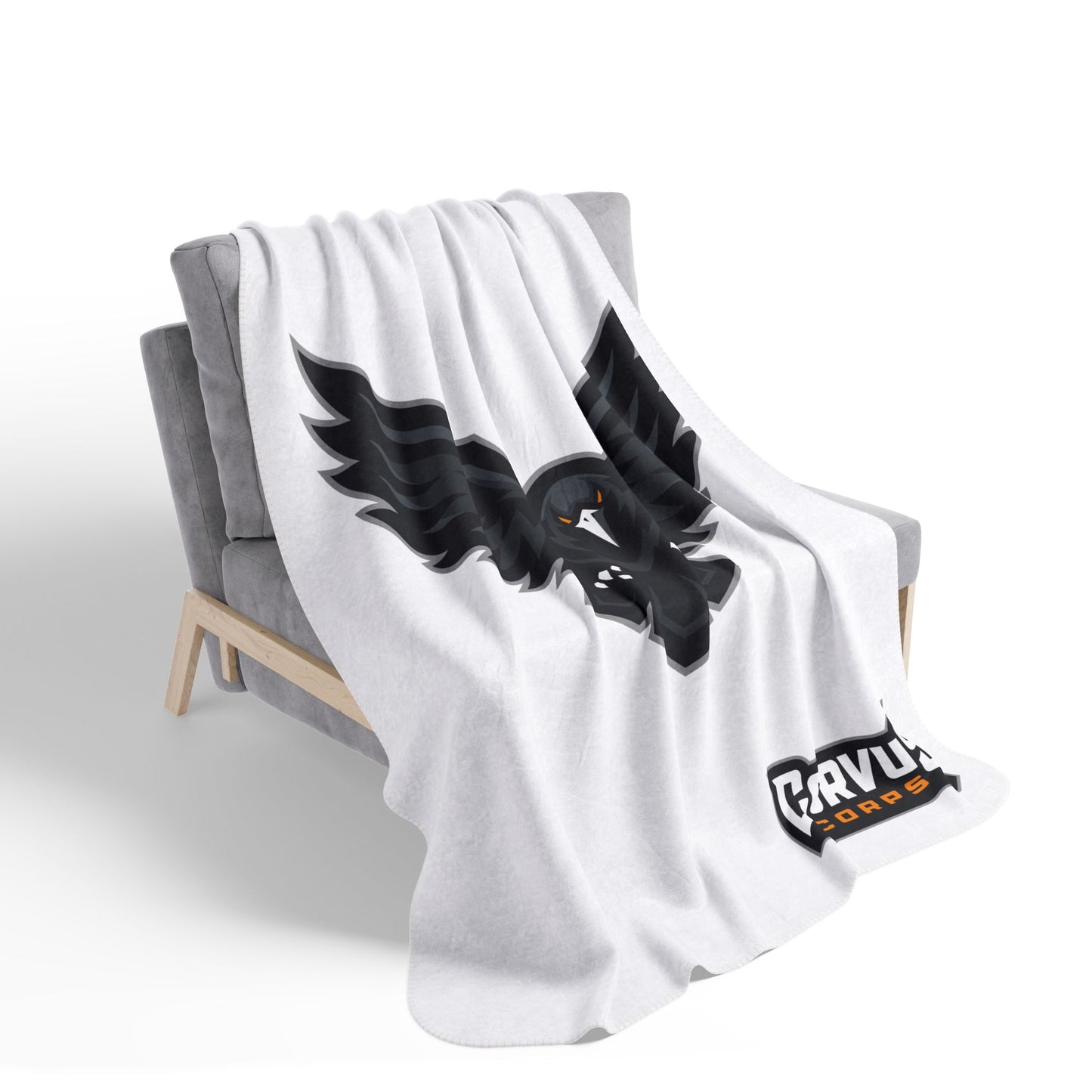 Corvus Corps Fleece Sherpa Blanket